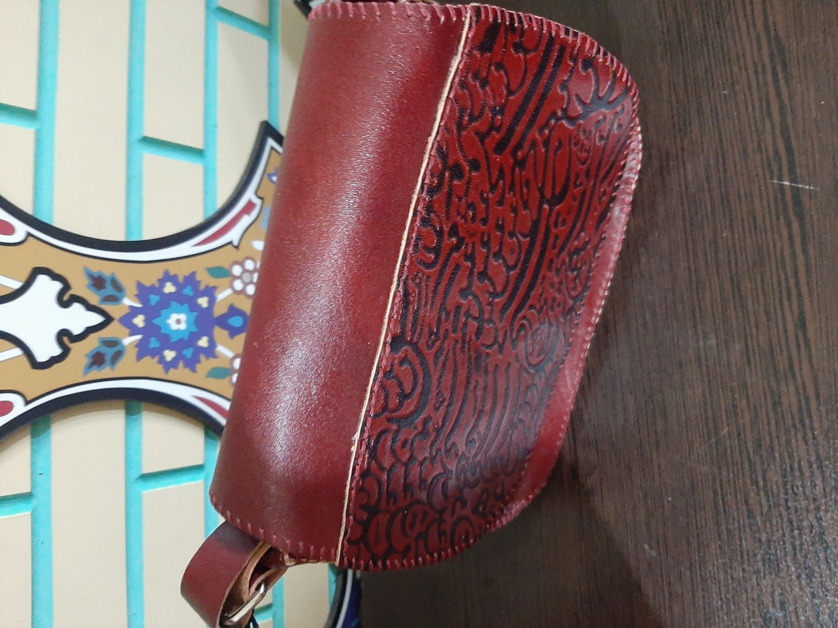 کیف دوشی چرم طبیعی